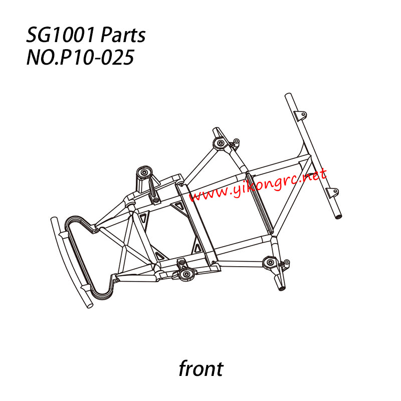 Pinecone Forest SG-1001 RC Car Parts Roll Cage Part (Front) P10-025