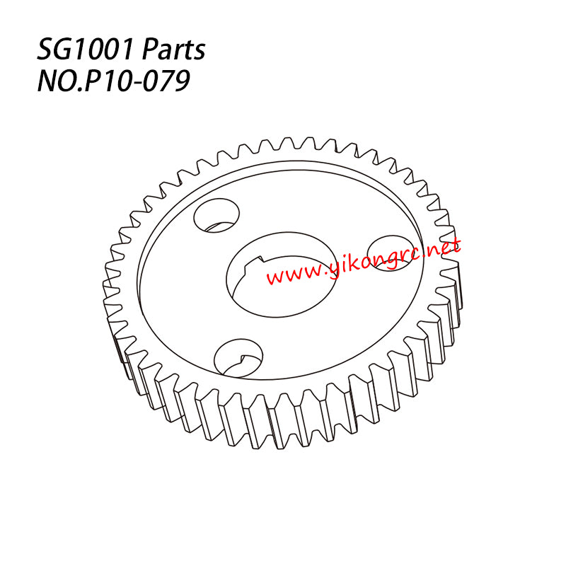 Pinecone Model SG1001 1/10 RC Car Parts Steel Main Spur Gear P10-079