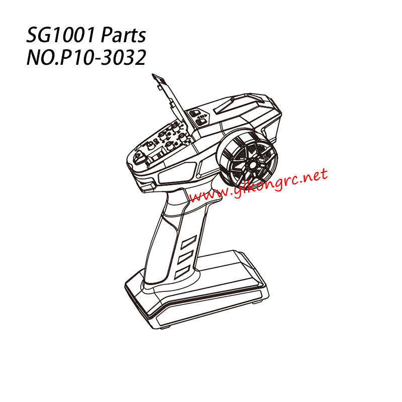 Pinecone Model SG1001 1/10 RC Car Parts Transmitter P10-3032