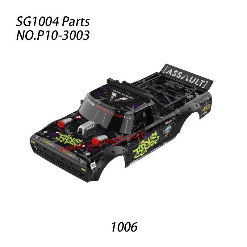 Pinecone Model SG1004 Parts Body assembly P10-3003