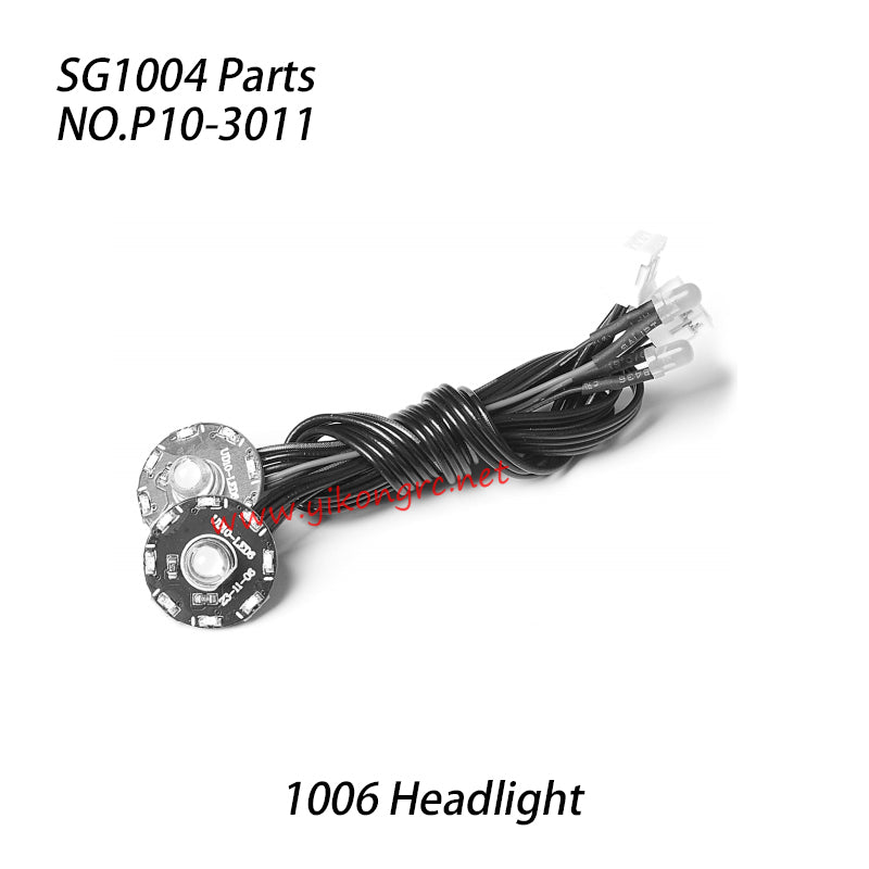 Pinecone Model SG1005 Parts (1006 Headlight) group P10-3011