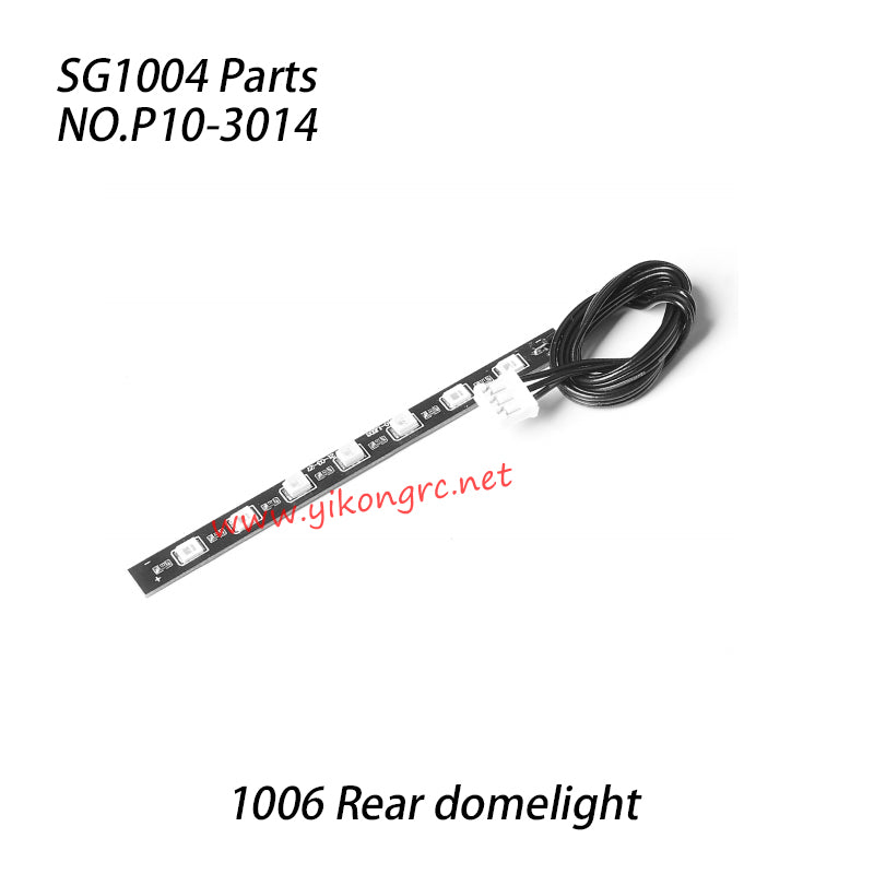 Pinecone Model SG1006 Parts (1006 Rear domelight) group P10-3014