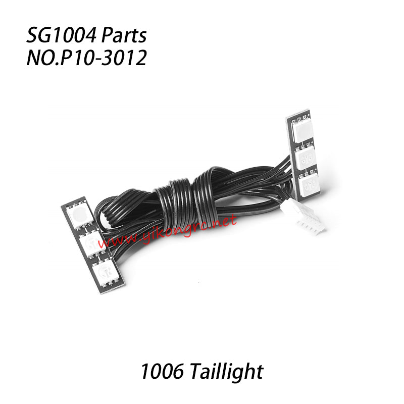 Pinecone Model SG1006 Parts (1006 Taillight) group P10-3012