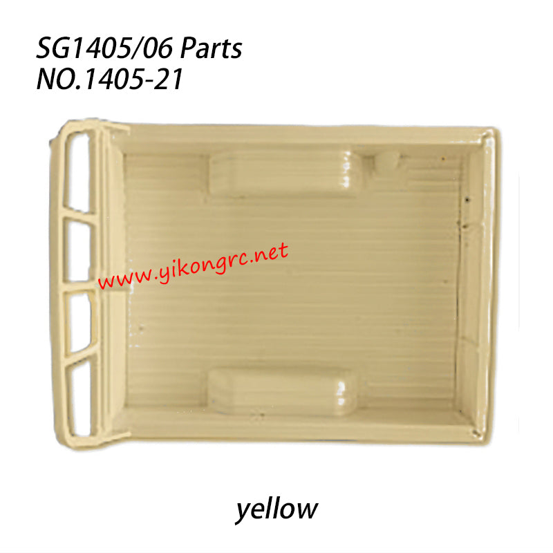 Pinecone Model SG1405 Parts 1405 Truck Box Yellow 1405-21