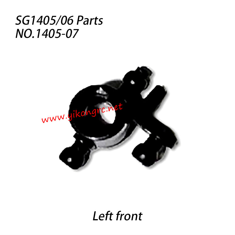 Pinecone Model SG1405 Parts Left Front Wheel Seat 1405-07