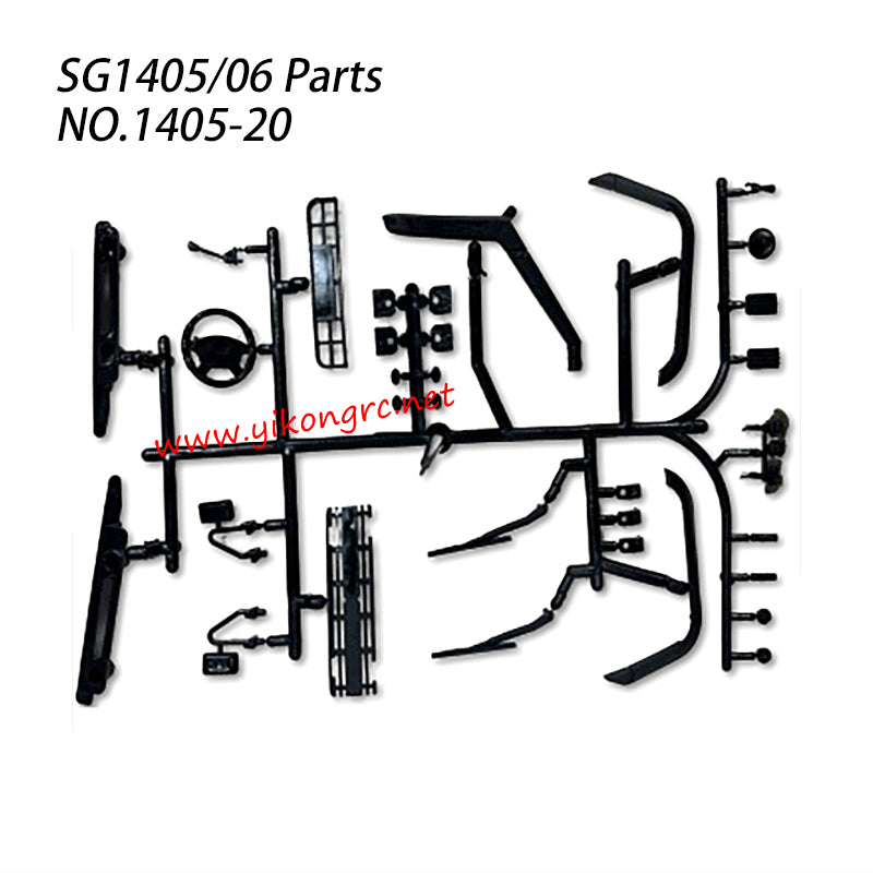 Pinecone Model SG1405 Parts Middle Grille 1405-20