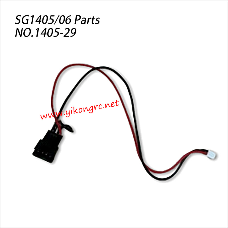 Pinecone Model SG1405 RC Truck Parts Battery Plug Wire 1405-29