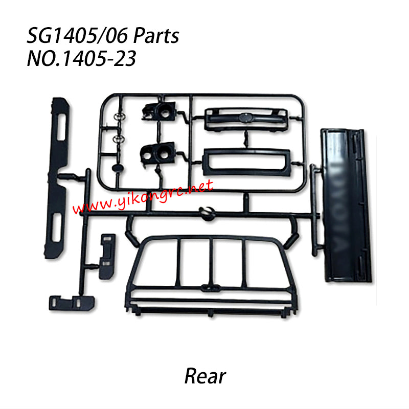Pinecone Model SG1405 RC Truck Parts Rear Truck Plate 1405-23