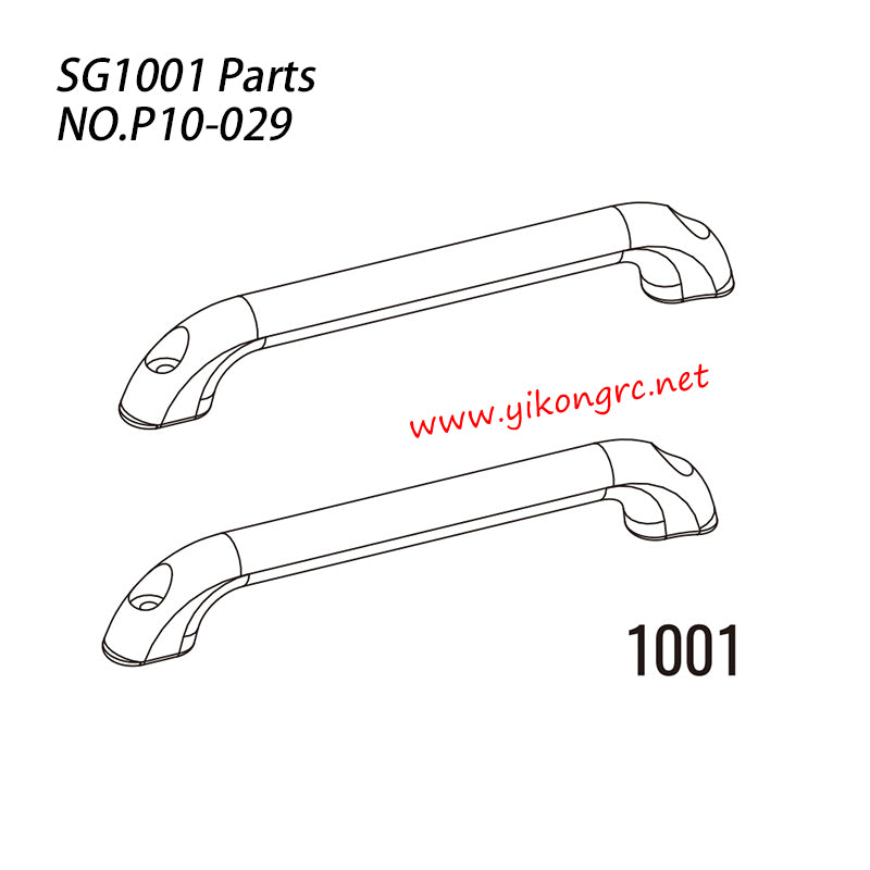 Pinecone Model SG 1001 RC Truck Parts Luggage Rack P10-029