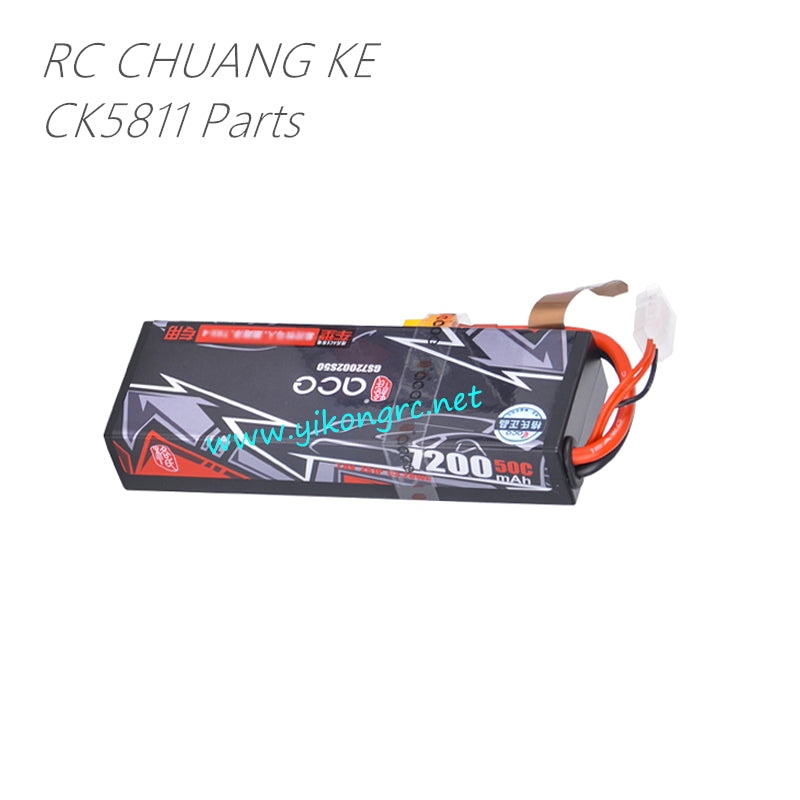 RC CHUANG KE CK5811 Parts Ace 2S 7200mAh LiPo Battery