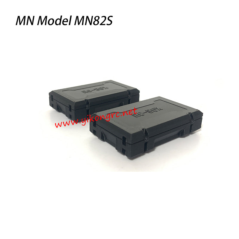 Roof-mounted luggage box (non-openable) black