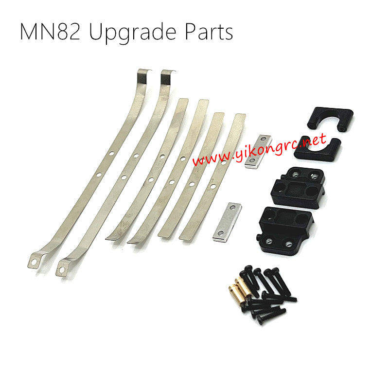 Title
MN-RC MN 82 Upgrades Rear Axle Mount, Spring Plate black