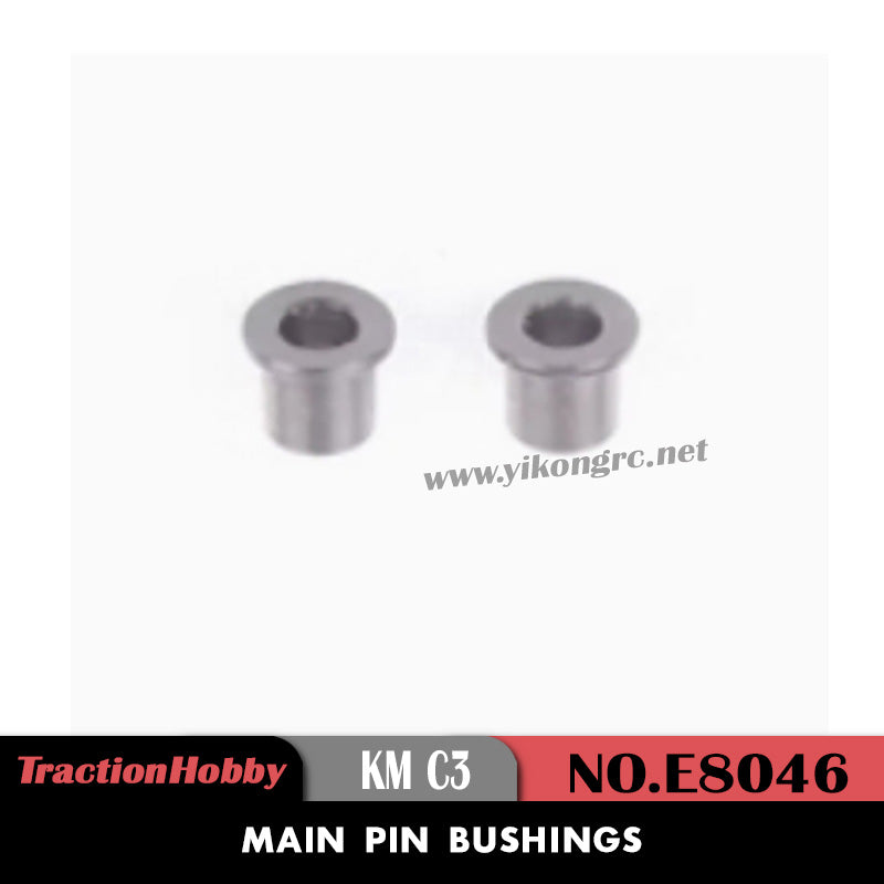 Tractionhobby C3 Parts Main Pin Bushings E8046
