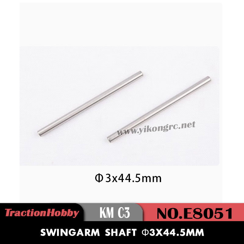 Tractionhobby C3 Parts Swingarm Shaft (Φ3x44.5mm) E8051
