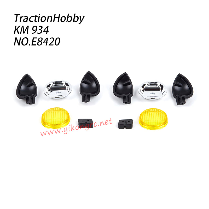 Tractionhobby KM 934 Parts Bumper Light E8420