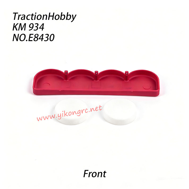 Tractionhobby KM 934 Parts Front Bumper Light E8430