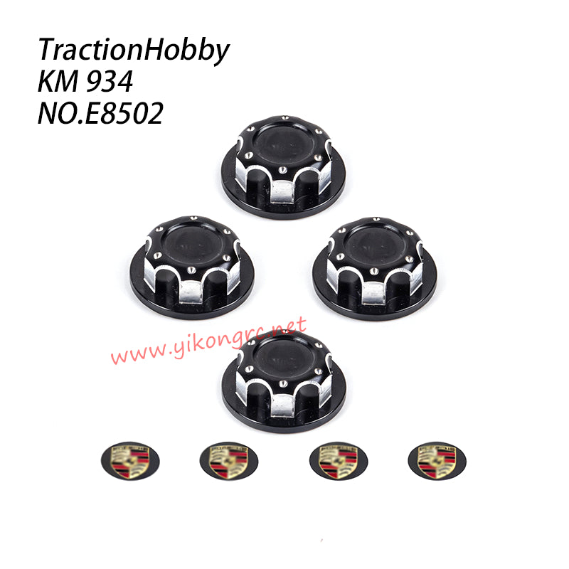 Tractionhobby KM 934 Parts Hub Caps E8502