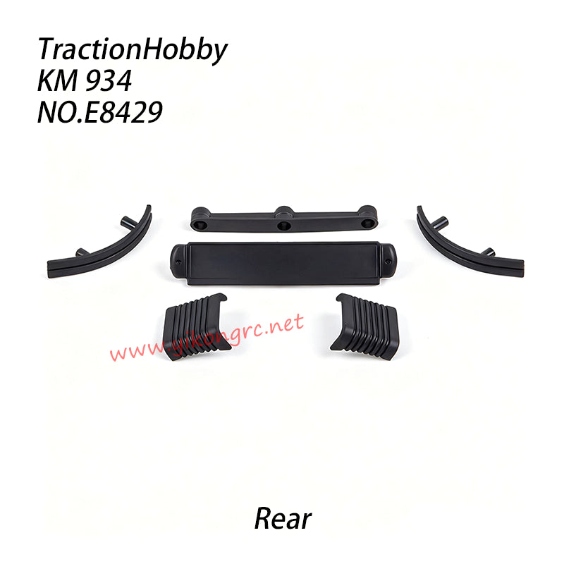 Tractionhobby KM 934 Parts Rear Skid Plate E8429