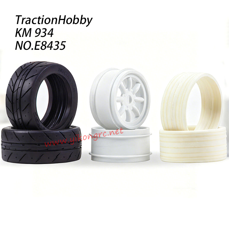 Tractionhobby KM 934 Parts Tire Set E8435