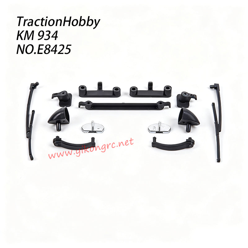 Tractionhobby KM 934 Parts Windshield Wiper and Mirror E8425