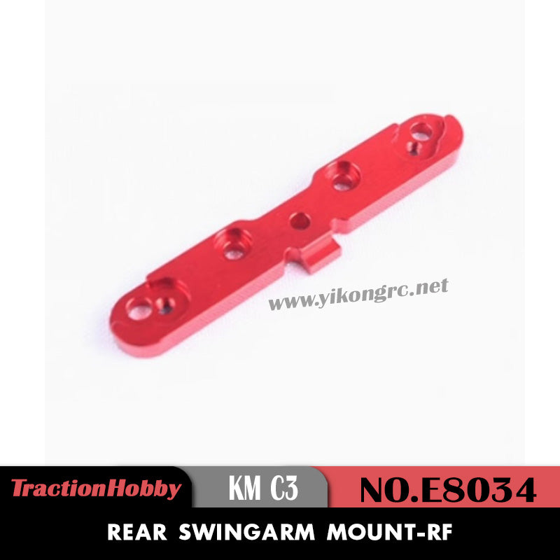 Tractionhobby KM C3 RC Car Parts Rear Swingarm Mount-RF E8034