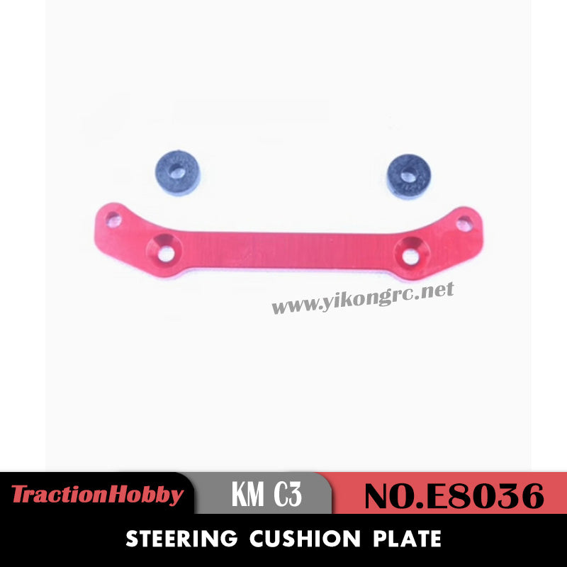 Tractionhobby KM C3 RC Car Parts Steering Cushion Plate E8036