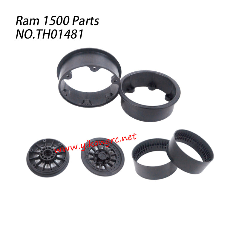 Tractionhobby Ram1500 Parts Canyon Wheel Hub Tire TH01481 