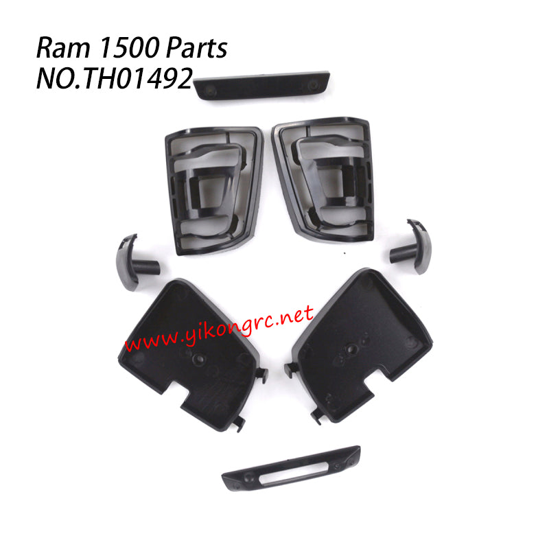 Tractionhobby Ram1500 Parts Rear Light Cover TH01492