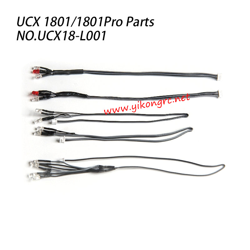 UDIRC UCX1801 / 1801Pro RC Truck Parts Lamp group UCX18-L001