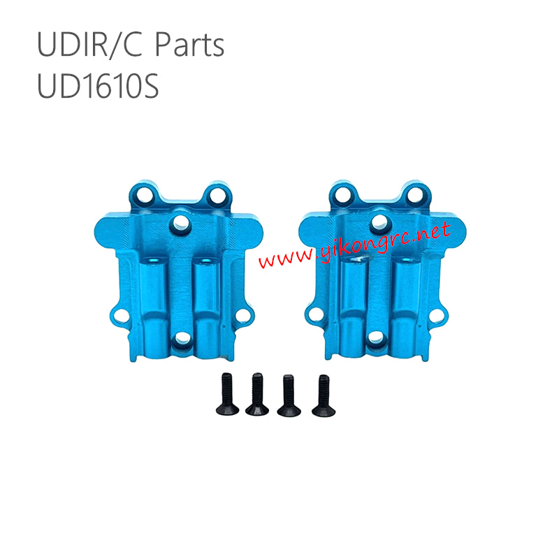 UDIRC UD1610S RC Car Upgrade Parts Front & Rear Gearbox Covers blue