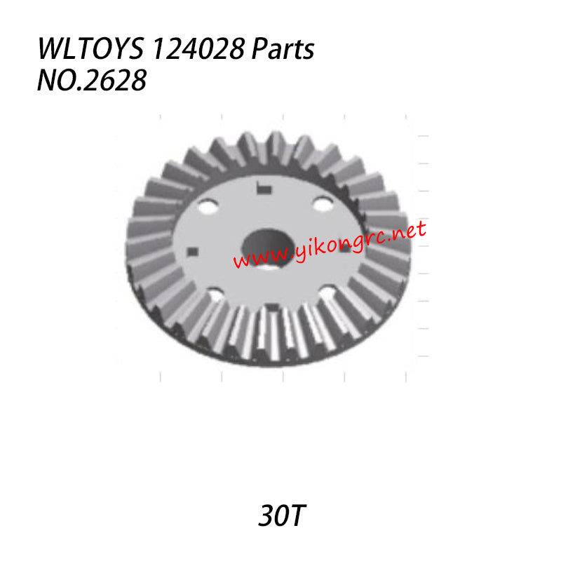 WLTOYS 124028 Parts 30T Differential Big Gear