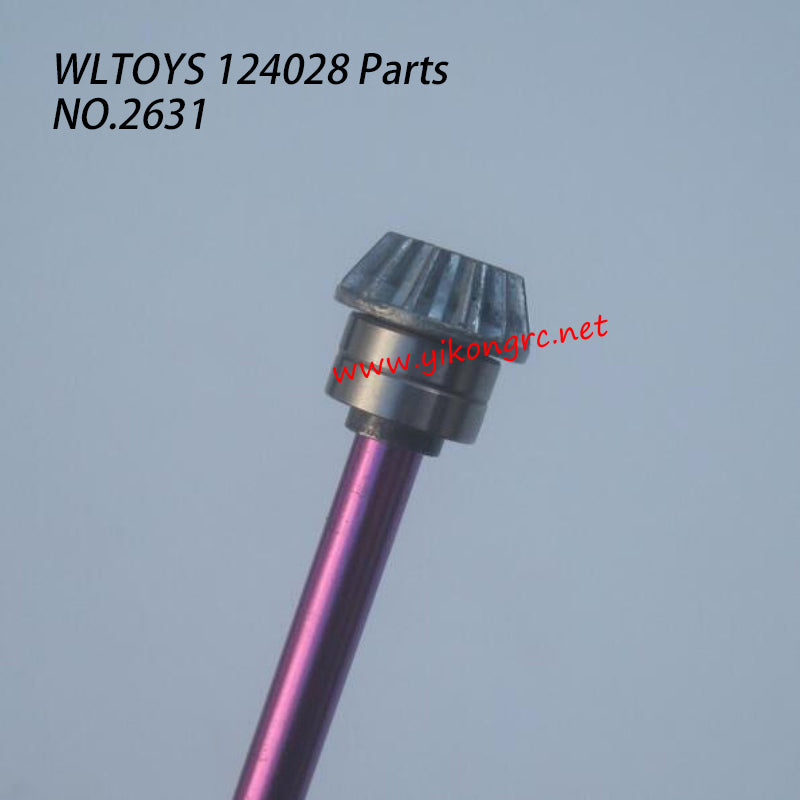WLTOYS 124028 Parts Central Drive Shaft Assembly 2631 metal