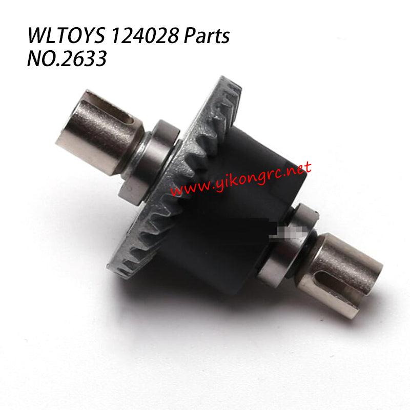 WLTOYS 124028 Parts Differential Assembly 2633