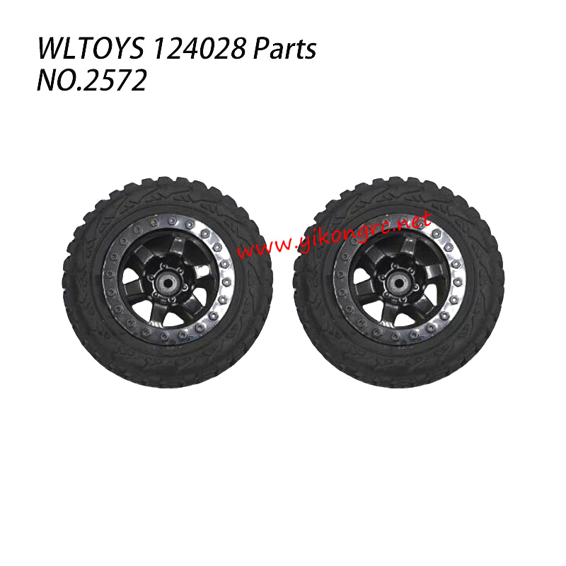 WLTOYS 124028 Parts Tires 2572