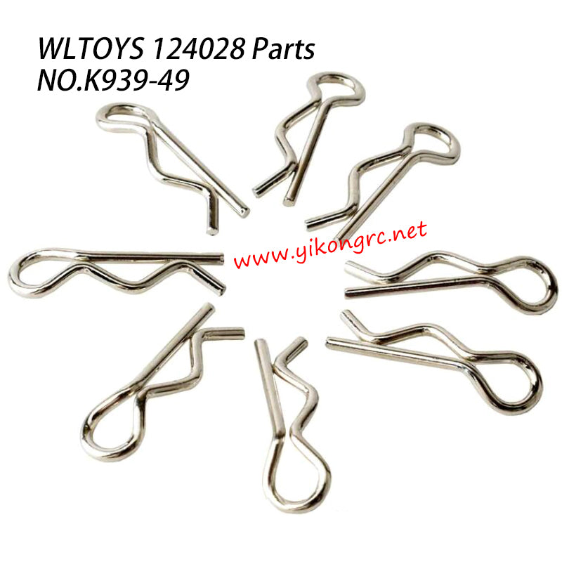 WLTOYS 124028 Parts R Shape Pin 1x1.65mm K939-49
