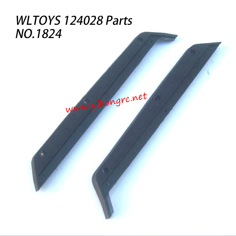 WLTOYS 124028 RC Truck Parts Car Bottom Protector 1824 Black