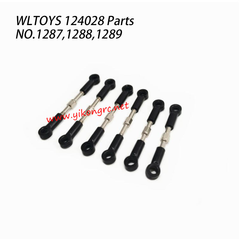 WLTOYS 124028 RC Truck Parts Connect Rods Set 1287,1288,1289