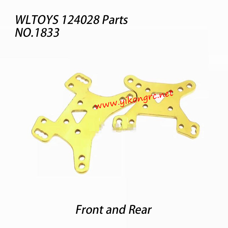 WLTOYS 124028 RC Truck Parts Front And Rear Shock Tower 1833