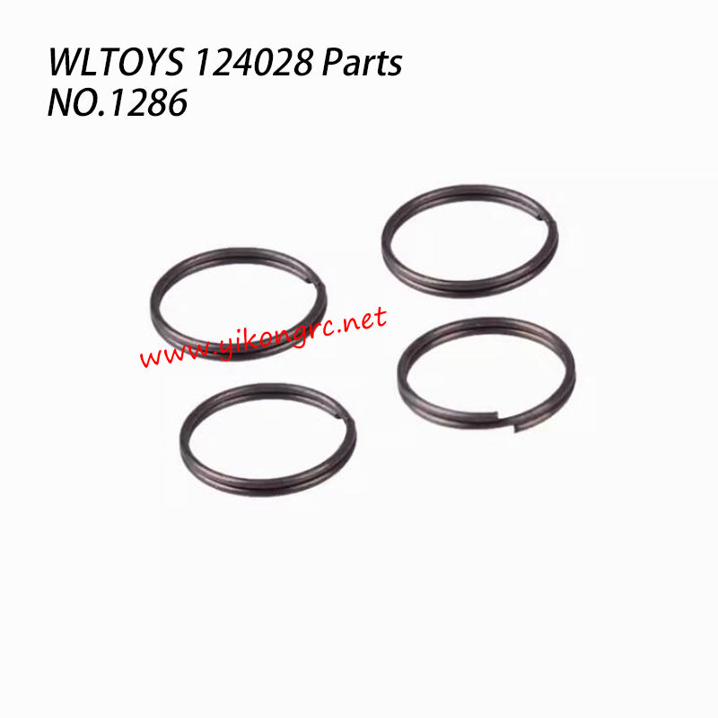 WLTOYS 124028 RC Truck Parts Universal Cup Spring Assembly 1286