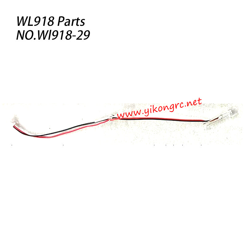 WLTOYS WL918 RC Boat Parts Front Light Connection Wire Set WL918-29