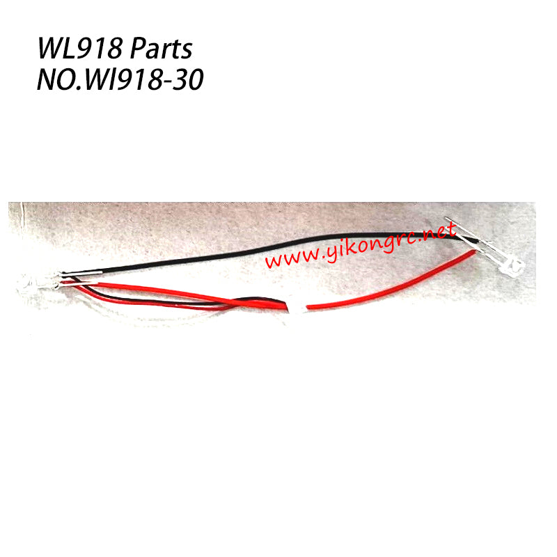WLTOYS WL918 RC Boat Parts Rear Light Connection Wire Set WL918-30