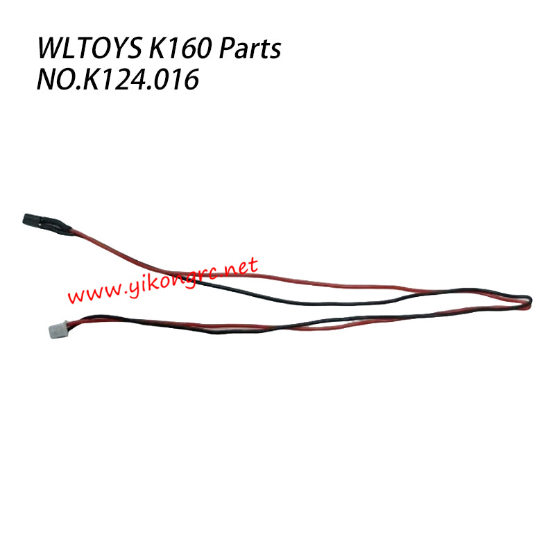 WLTOYS XK K160 EC-145 Parts Connect Wire Of Tail Motor K124.016