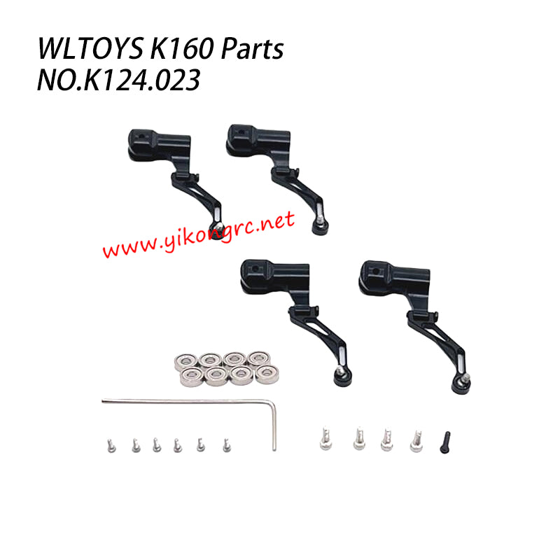 WLTOYS XK K160 EC-145 Parts Rotor Clamp And Bearings K124.023 black