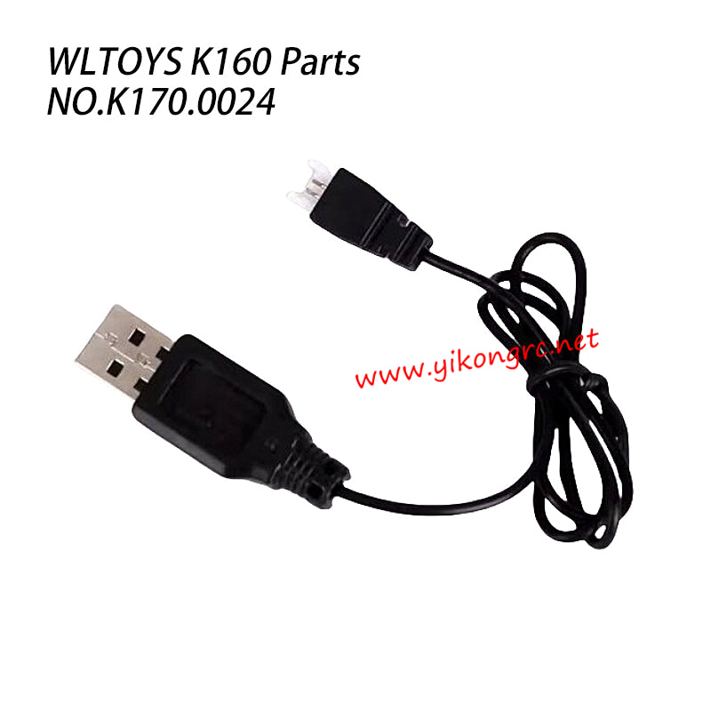 WLTOYS XK K160 EC-145 Parts USB Charger K170.0024
