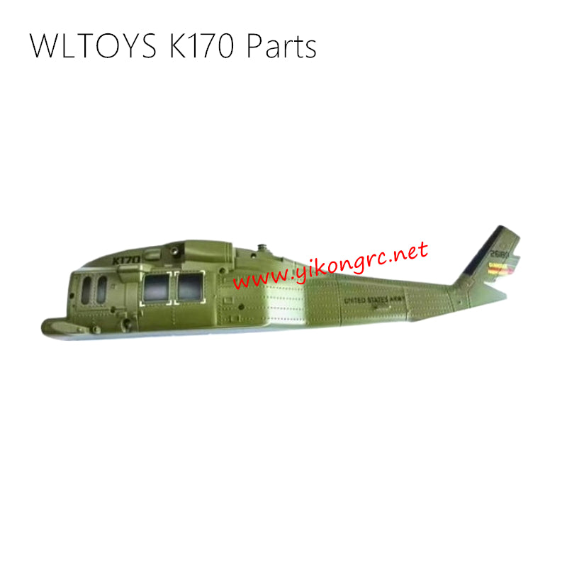 WLTOYS XK K170 UH-60L Parts Body Shell Left K170.0014