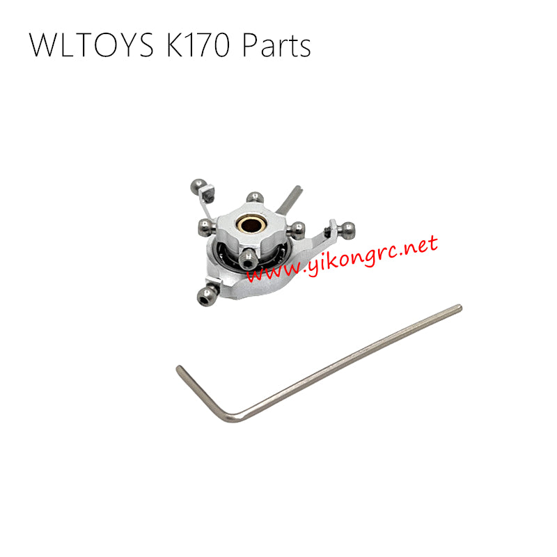 WLTOYS XK K170 UH-60L Parts Main Rotating Head silver