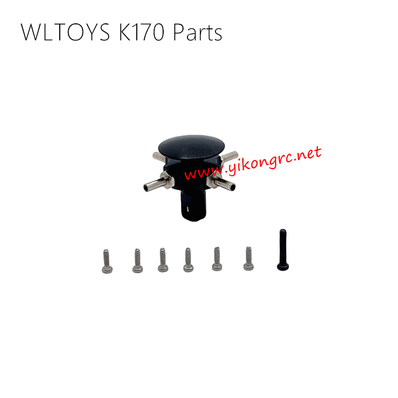WLTOYS XK K170 UH-60L Parts Rotor Head black