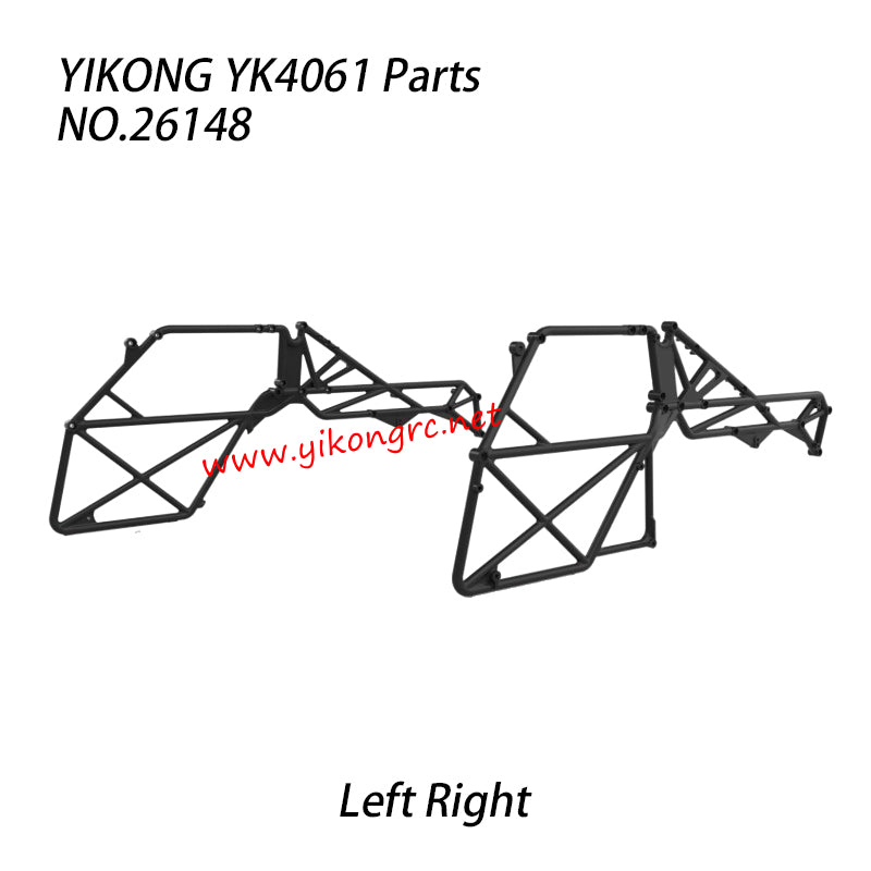YIKONG YK4061 RC Car Parts Left Right Canopy 26148