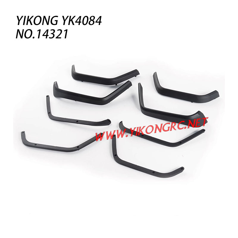 YIKONG YK4084/Pro Parts Wheel Brow Set 14321