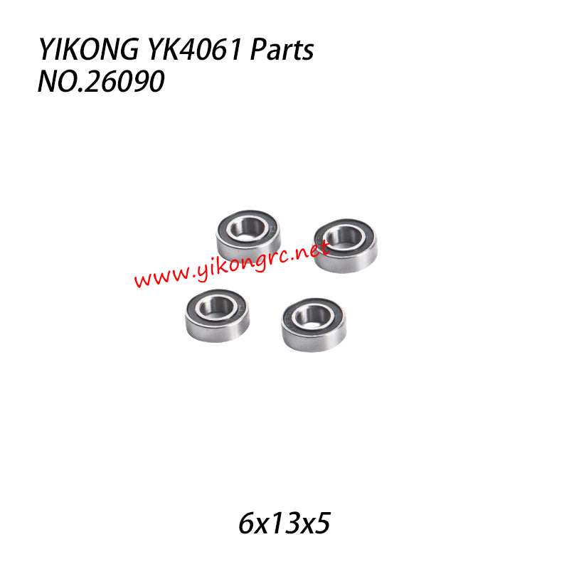 YIKONG YK4061 Parts Ball bearing 6x13x5 26090